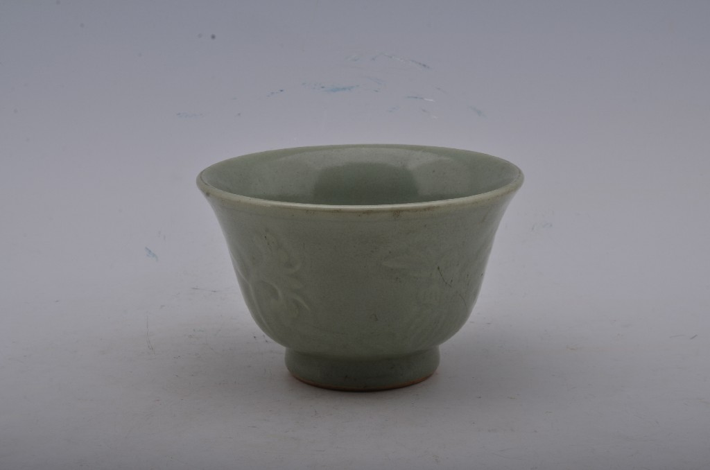 清青釉模印花卉纹深腹碗-陶瓷-赣州市博物馆官方网站|National Museum of Ganzhou-2020年12月21日,赣州市博物馆 ...